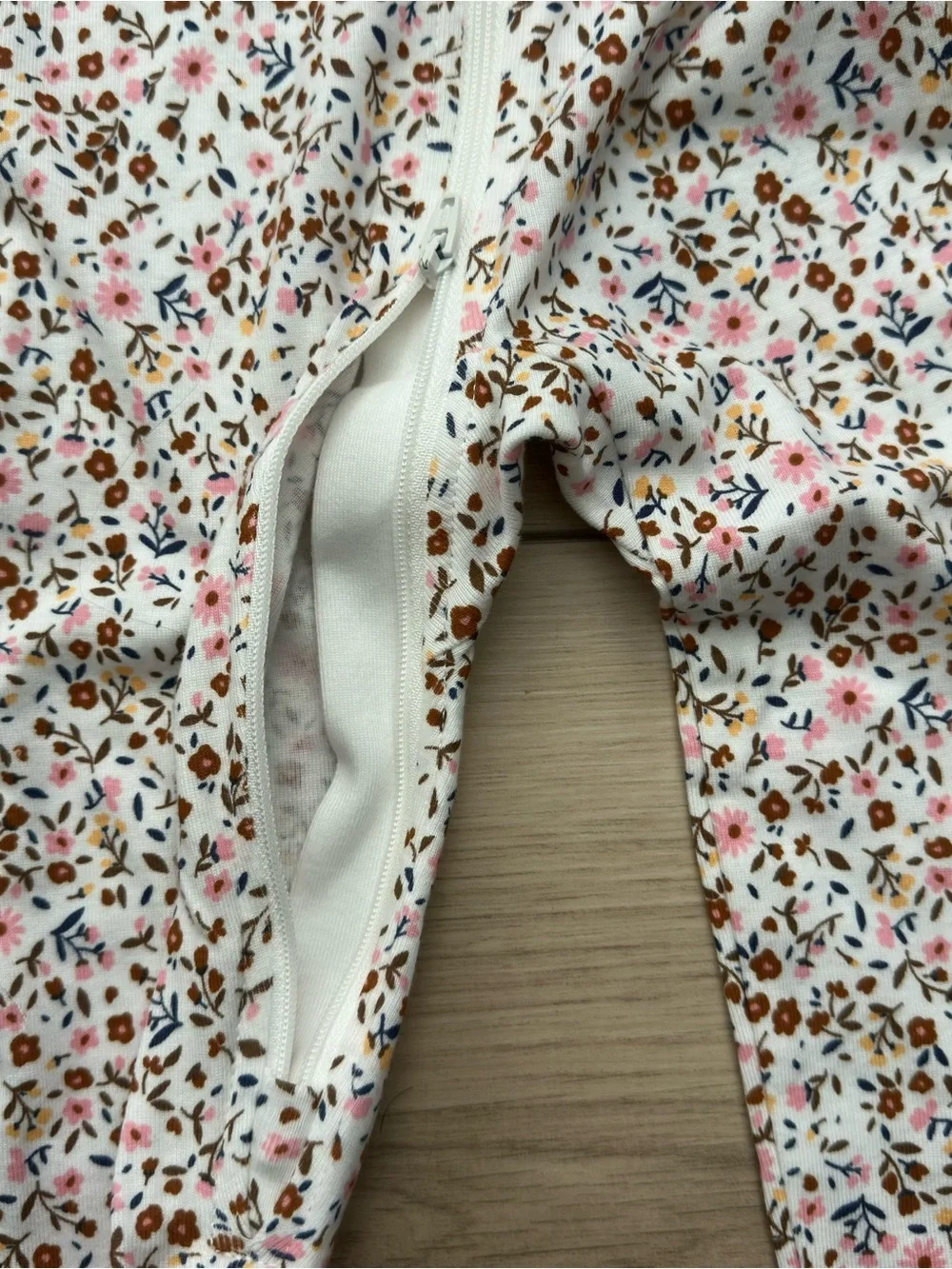Pekkle NWT 2-pieces set Zip-Front Sleepers 100% Organic Cotton - Size 24M